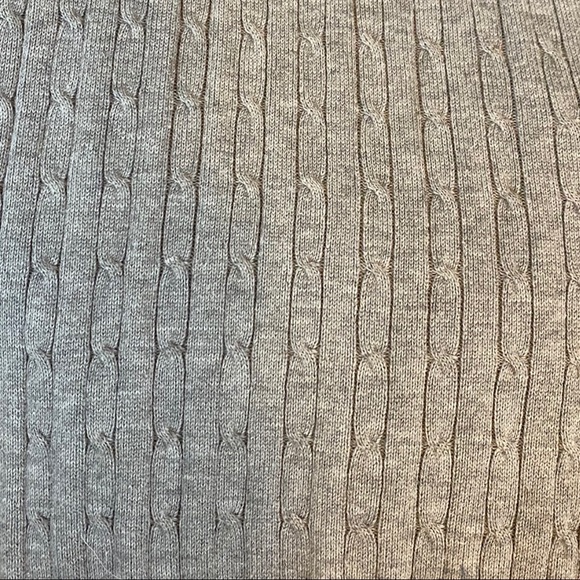 2/$25- GADDY Sport 100% Cotton Mock Neck Knit Top - Picture 4 of 7